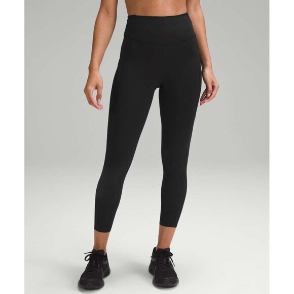 Lululemon 4 Fast Free High-Rise Tight 25" *Pockets Black Leggings - Picture 1 of 7